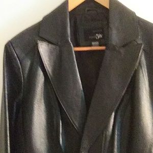 East 5th leather blazer/jacket